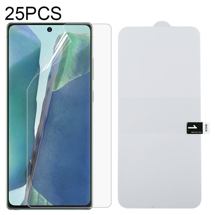 25 PCS Full Screen Protector Explosion-proof Hydrogel Film