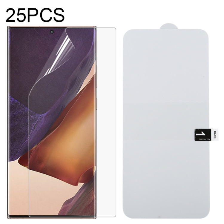 25 PCS Full Screen Protector Explosion-proof Hydrogel Film
