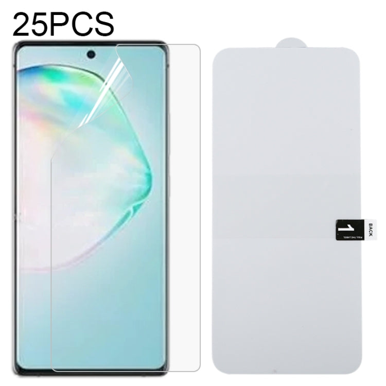 25 PCS Full Screen Protector Explosion-proof Hydrogel Film