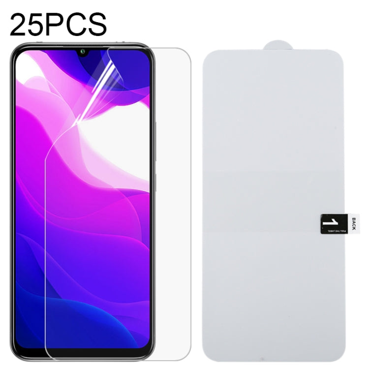 25 PCS Full Screen Protector Explosion-proof Hydrogel Film