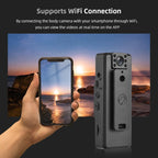 S6 1080P 1.54 inch IPS Screen Multi-function Video Recorder with Infrared Night Vision