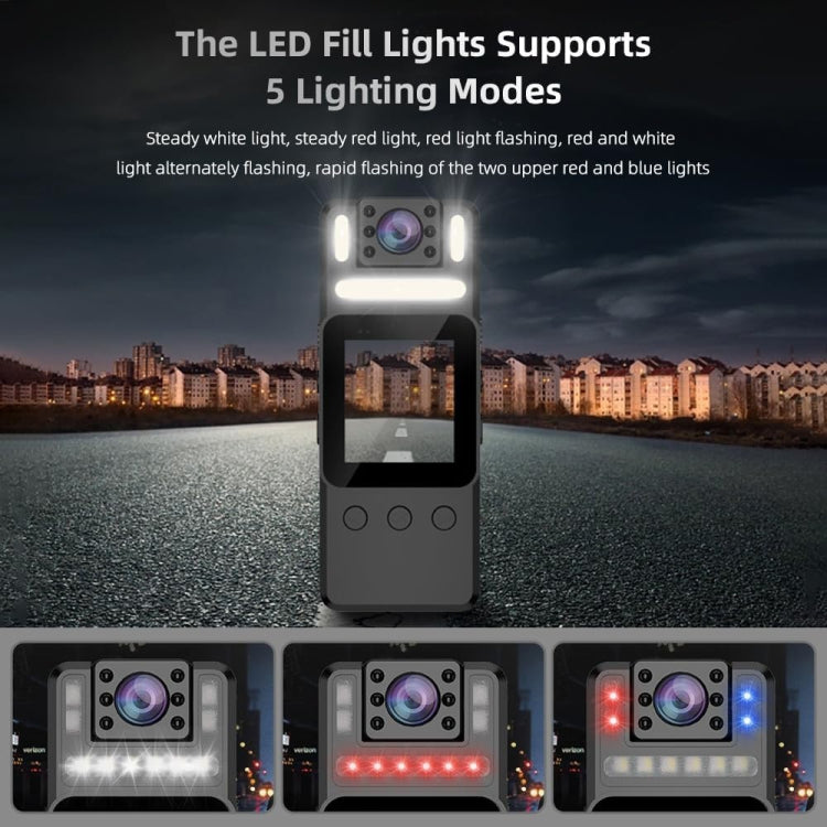 S6 1080P 1.54 inch IPS Screen Multi-function Video Recorder with Infrared Night Vision