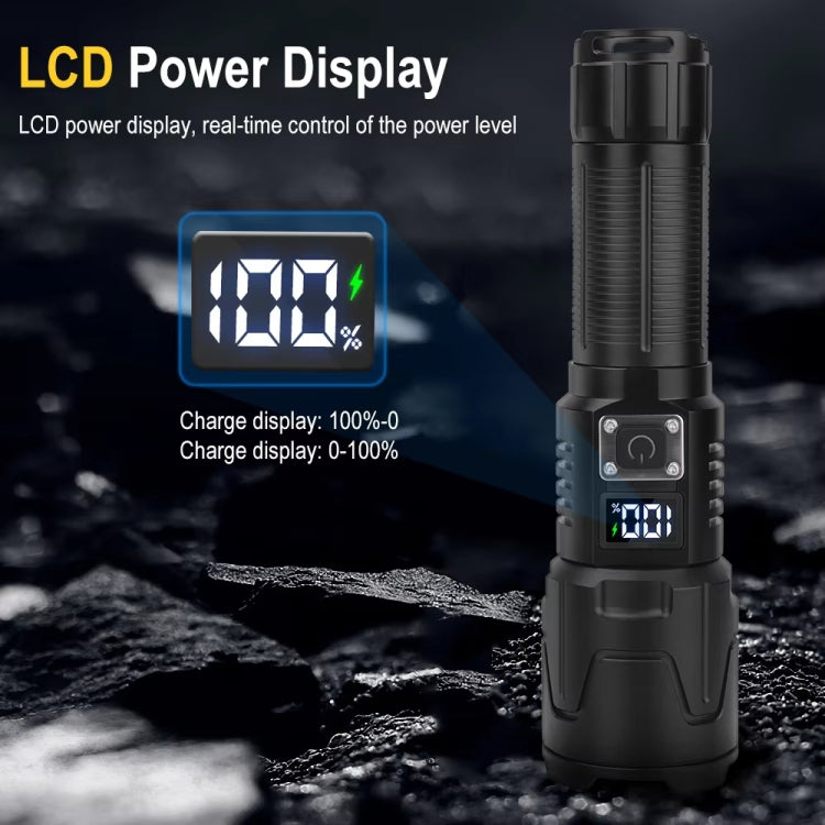 S2301 30W White Laser Wick 1000LM Telescopic Zoom LED Flashlight — view 13