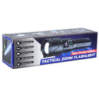 S2301 30W White Laser Wick 1000LM Telescopic Zoom LED Flashlight — view 4