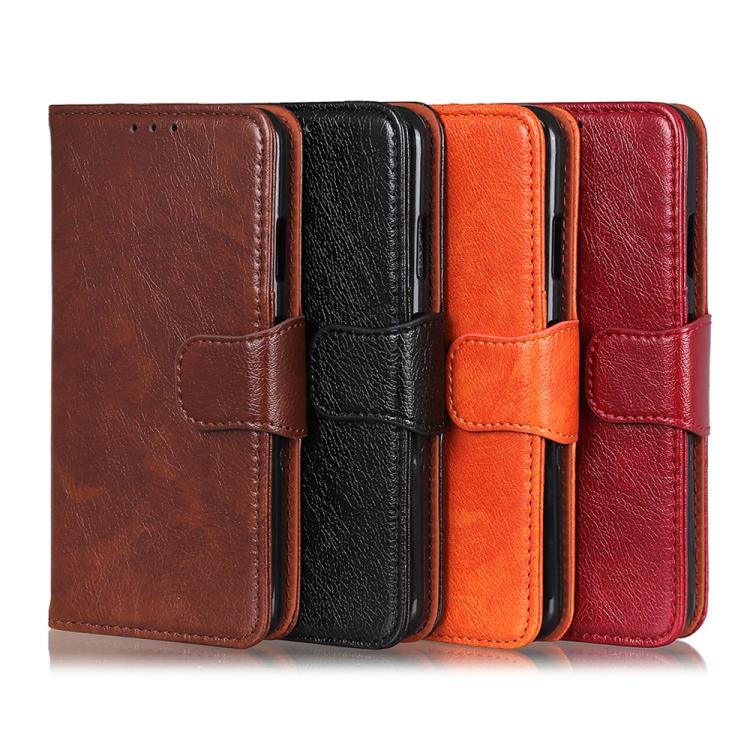 Nappa Texture Horizontal Flip Leather Phone Case