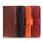 Nappa Texture Horizontal Flip Leather Phone Case