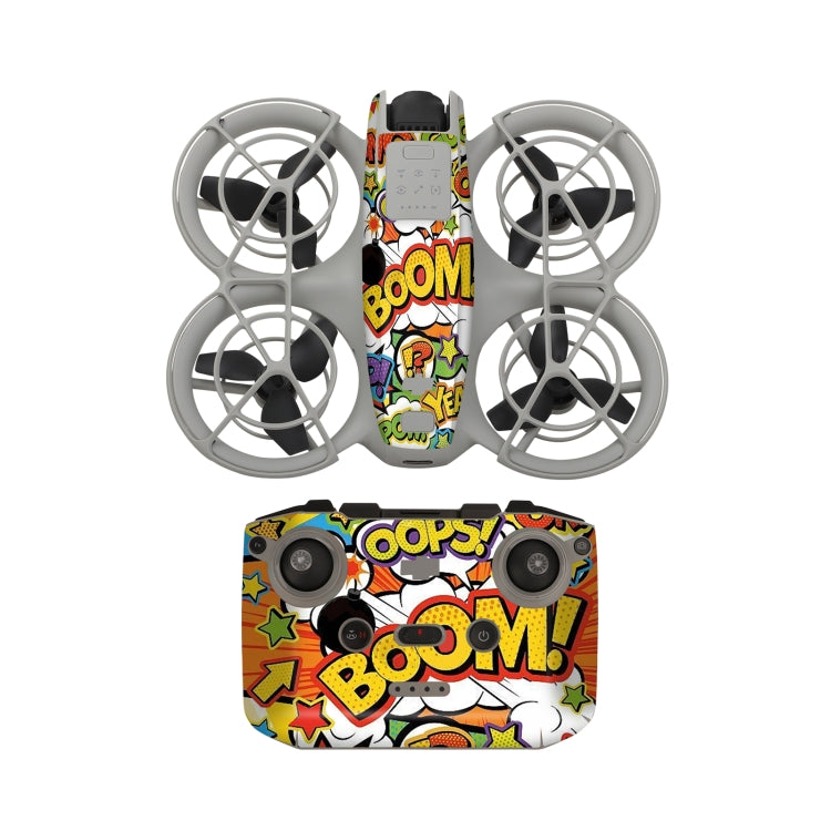 Drone Body Remote Control Protective Sticker — Graffiti Boom