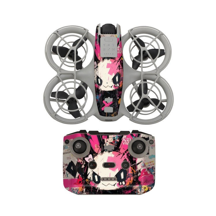 Drone Body Remote Control Protective Sticker — Pink Rabbit
