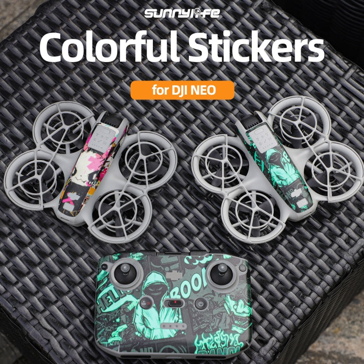 2pcs Combo Drone Body Protective Stickers