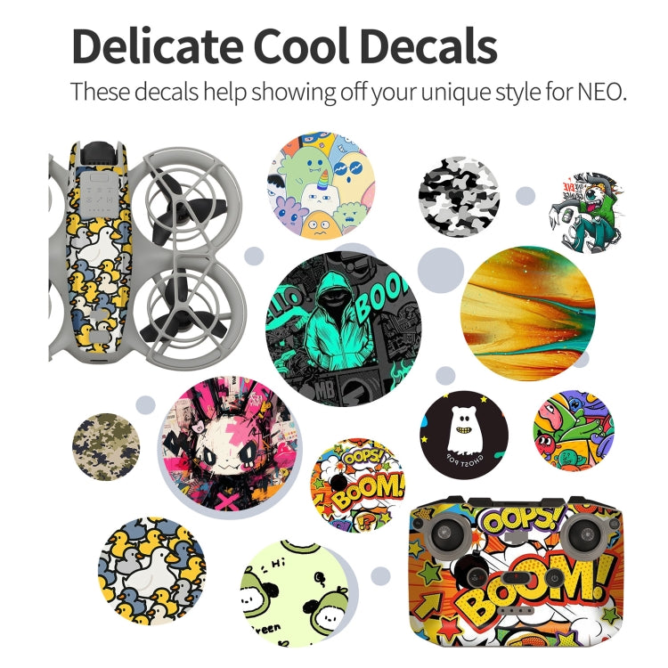 2pcs Combo Drone Body Protective Stickers