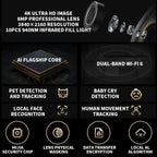 Original Xiaomi Smart Camera C700 4K 360 Viewing Angle Full-Color Night Vision AI Camera
