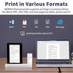 A41 203DPI Portable Tattoo Printer Office Study Bluetooth HD Thermal Printer — view 11