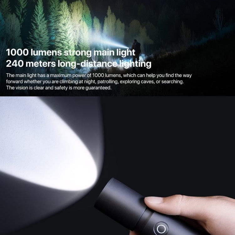 Original Xiaomi Mijia Multifunctional Flashlight 1000LM Strong Light IP54 — view 3