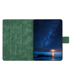 Embossed Couple Cat Smart Tablet Leather Case
