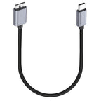 10Gbps USB-C / Type-C 3.1 to Micro B Mobile Hard Disk Adapter Cable — 0.5m