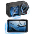 3 in 1 Lens Protector Front and Rear Screen Tempered Glass Films