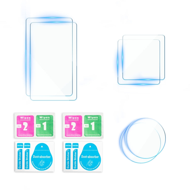 3 in 1 Lens Protector Front and Rear Screen Tempered Glass Films