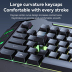 Yesido KB21 104-key 1.5m USB Wired Keyboard with Breathing Light