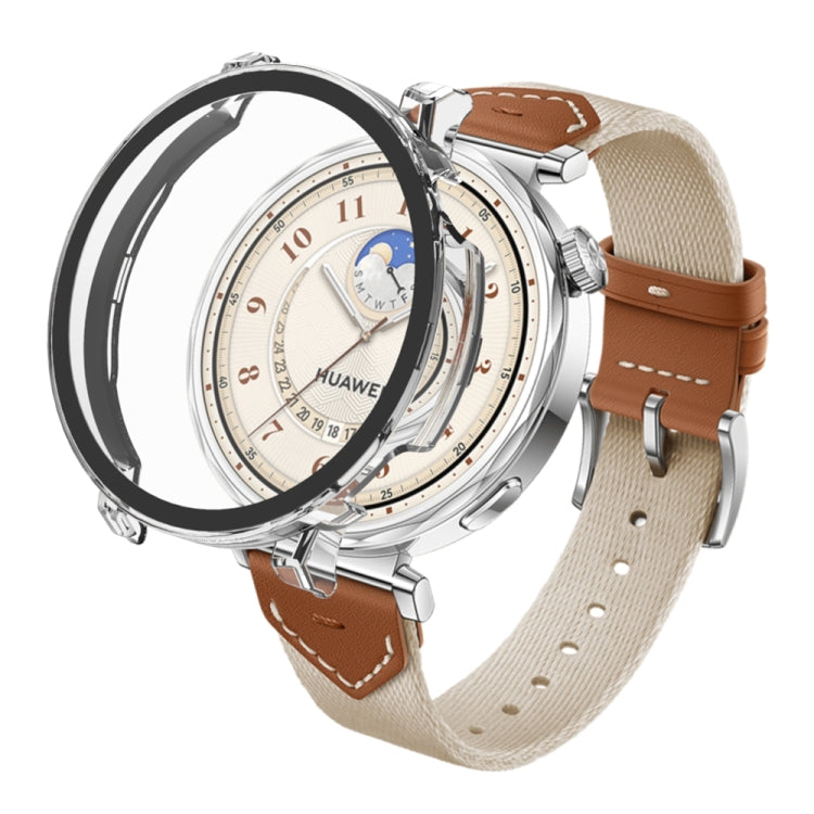 Tempered Glass Film Integrated PC Watch Protective Case