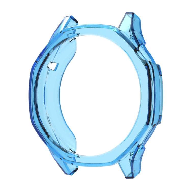 Half Coverage Hollow TPU Watch Protective Case — Transparent Orange