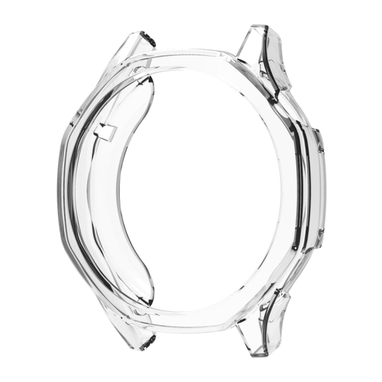 Half Coverage Hollow TPU Watch Protective Case — Transparent Black