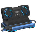 YCE-V279 10 in 1 USB-C Gaming Dock Station Hard Disk Enclosure with Detachable Fan