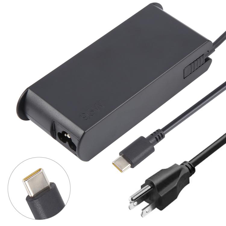 95W 20V 4.75A USB Type-C Plug Laptop Notebook Power Adapter For Lenovo Thinkpad / ThinkBook / Xiaoxin — EU Plug