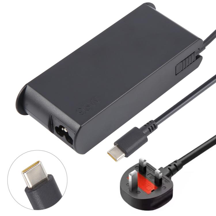 95W 20V 4.75A USB Type-C Plug Laptop Notebook Power Adapter For Lenovo Thinkpad / ThinkBook / Xiaoxin — US Plug