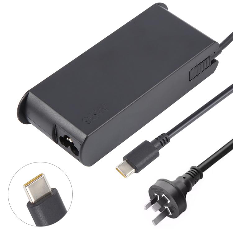 95W 20V 4.75A USB Type-C Plug Laptop Notebook Power Adapter For Lenovo Thinkpad / ThinkBook / Xiaoxin — UK Plug