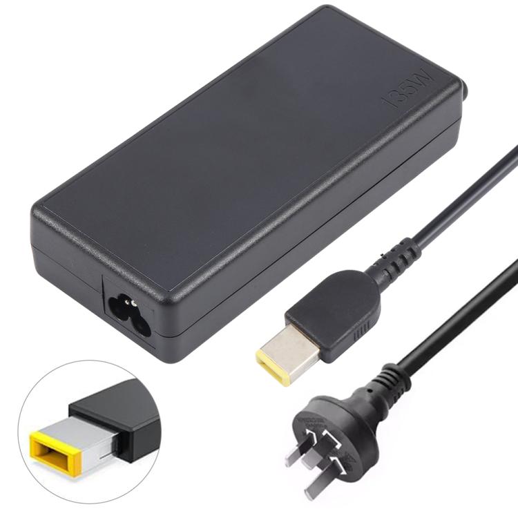 135W 20V 6.75A Laptop Notebook Power Adapter with Big Square USB Port For Lenovo Thinkpad / ThinkBook / Xiaoxin — UK Plug