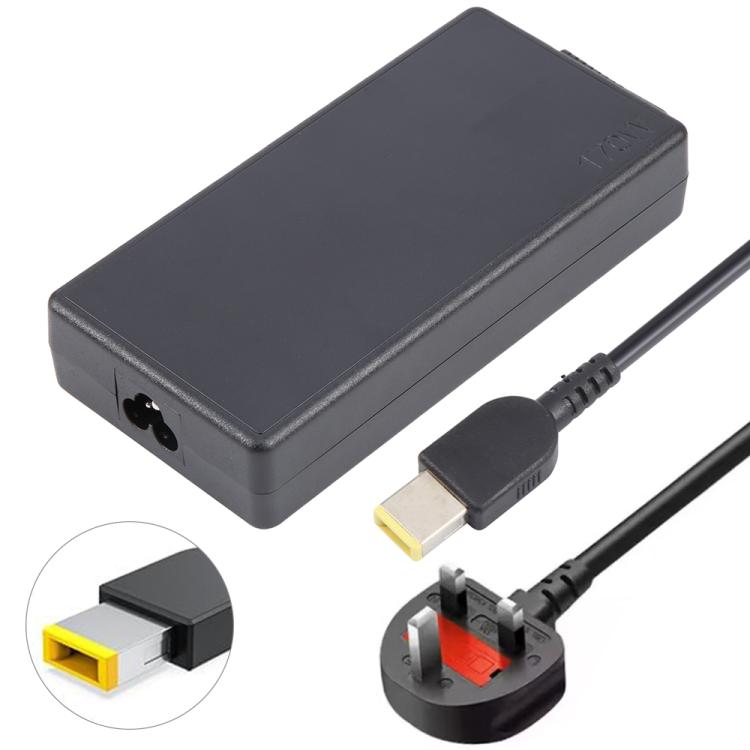 170W 20V 8.5A Laptop Notebook Power Adapter with Big Square USB Port For Lenovo Thinkpad / ThinkBook / Xiaoxin — US Plug