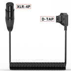 Camera Monitor Power Supply Cable Coiled Adapter Cable, Length: 1.5m