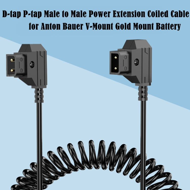 Anton Bauer V-mount Camera Coiled Adapter Extension Cable, Length: 1.5m