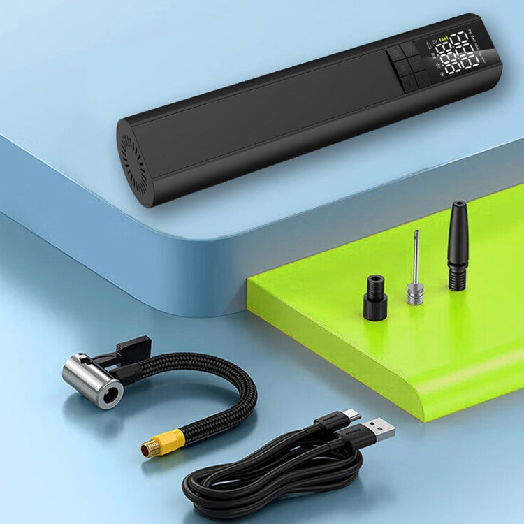 T6 Car Digital Display Portable Smart Electric Wireless Air Pump