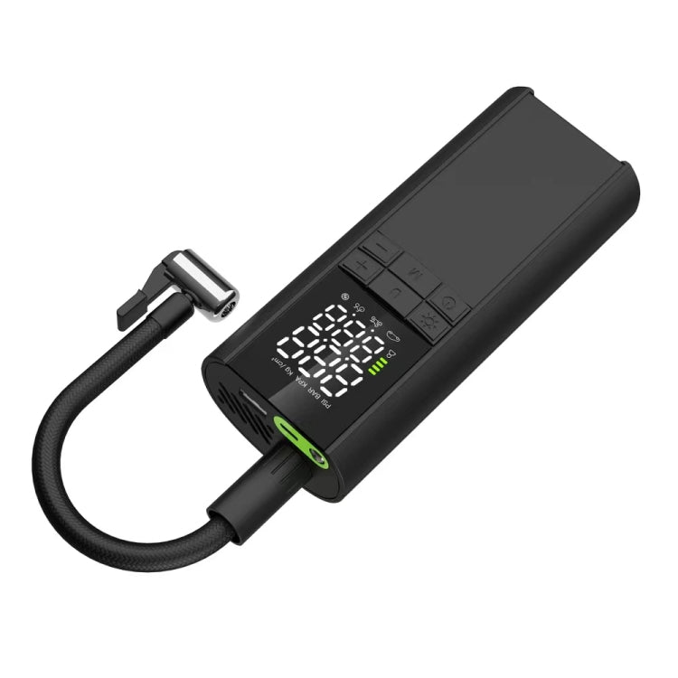 T8 Car Digital Display Portable Smart Electric Wireless Air Pump