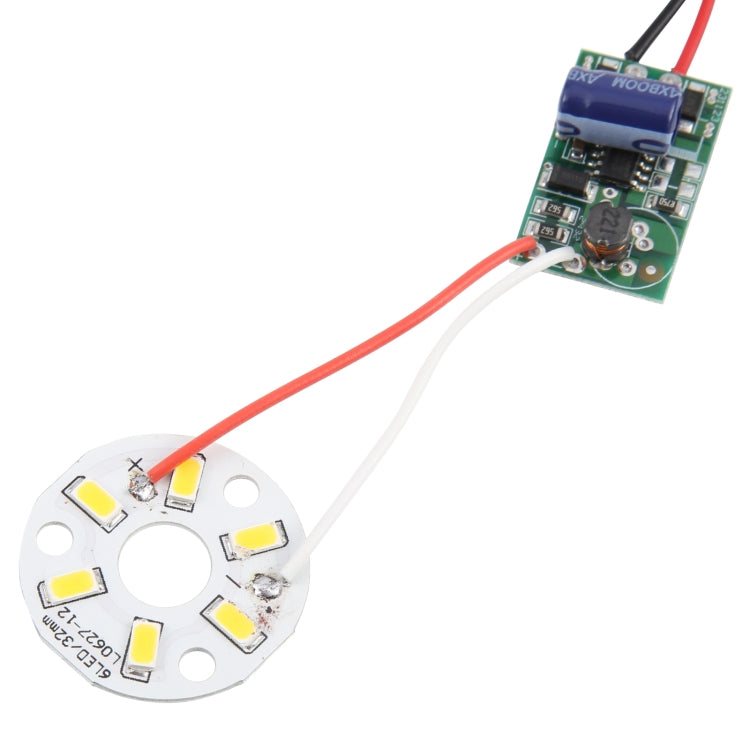 3W 6 LEDs SMD 5730 LED Module Lamp Lighting Source — Cold White Light