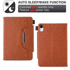 Hardware Buckle Smart Leather Tablet Case