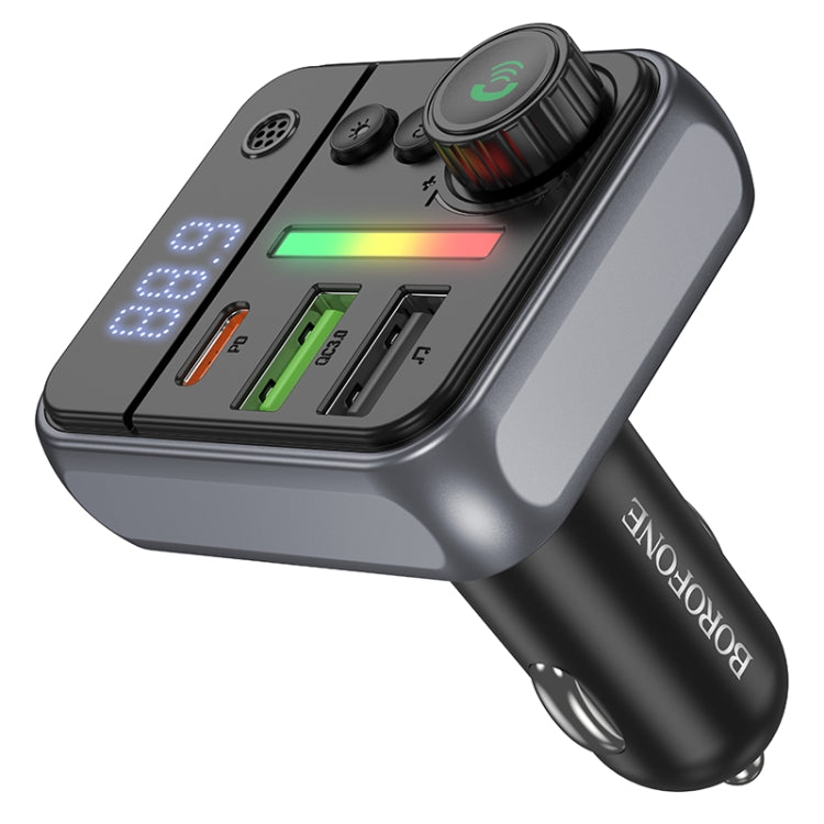 Borofone BC50 Ascenso PD20W & QC3.0 Car Bluetooth FM Transmitter