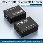 30m HDTV to RJ45 Network Cable Extender — view 5