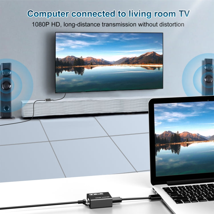30m HDTV to RJ45 Network Cable Extender — view 6