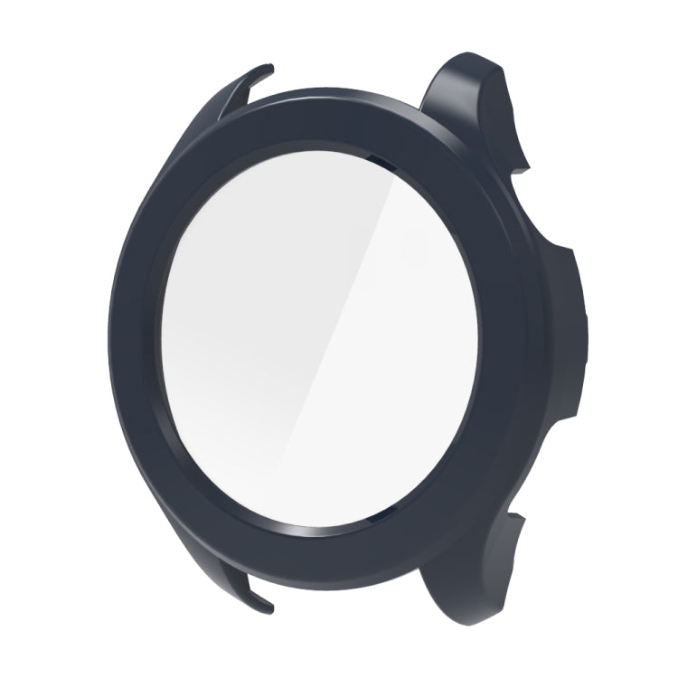 Tempered Film Integrated PC Watch Protective Case — Ivory White