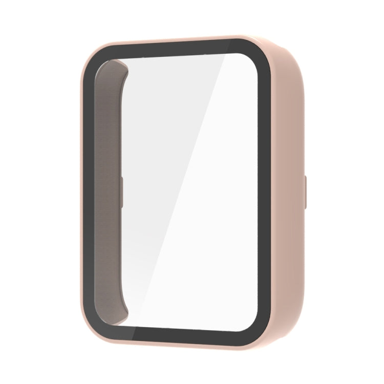 Tempered Film Integrated PC Watch Protective Case — Black