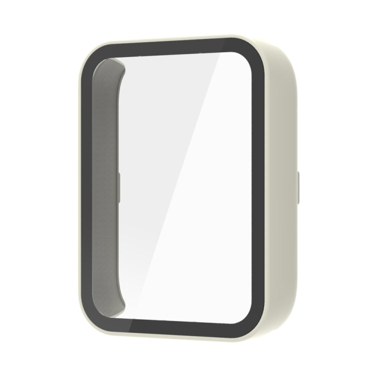 Tempered Film Integrated PC Watch Protective Case — Dark Green