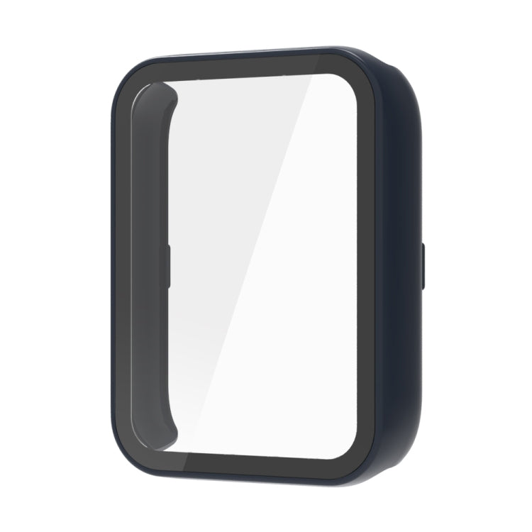 Tempered Film Integrated PC Watch Protective Case — Ivory White