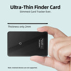 F9 Mirror Surface Ultra-thin Card Type Location Tracker Anti-lost Device