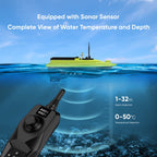 D36 Smart Remote Control Single Compartment Fishing Boat with Sonar Sensor
