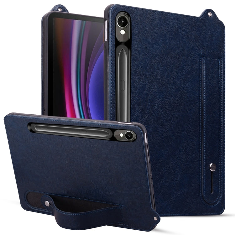 TPU Leather Back Tablet Case with Wristband