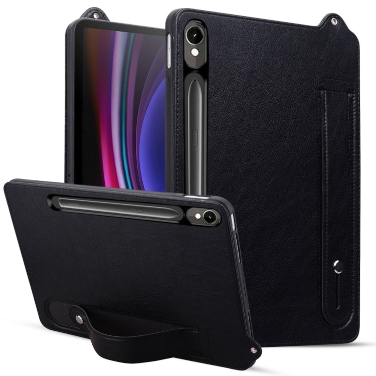 TPU Leather Back Tablet Case with Wristband