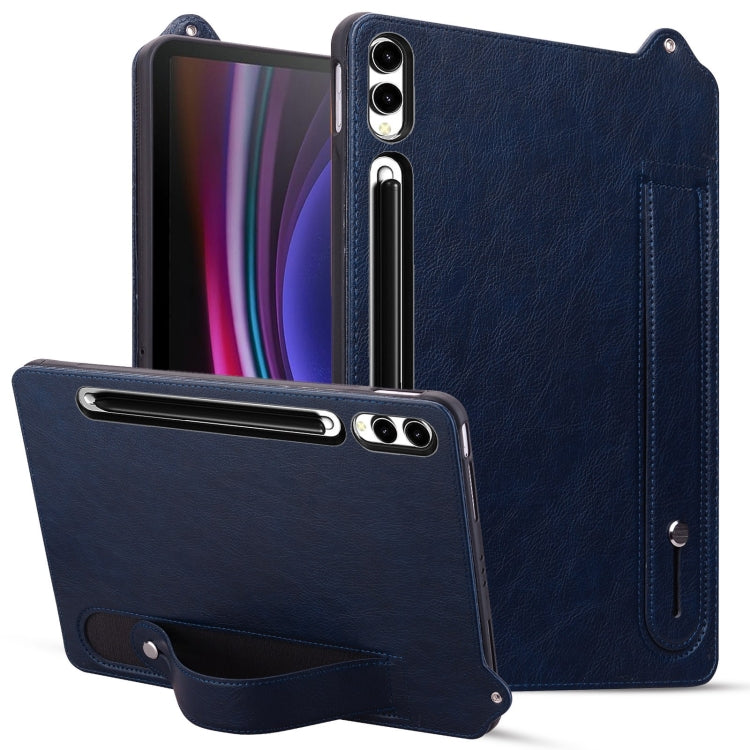 TPU Leather Back Tablet Case with Wristband