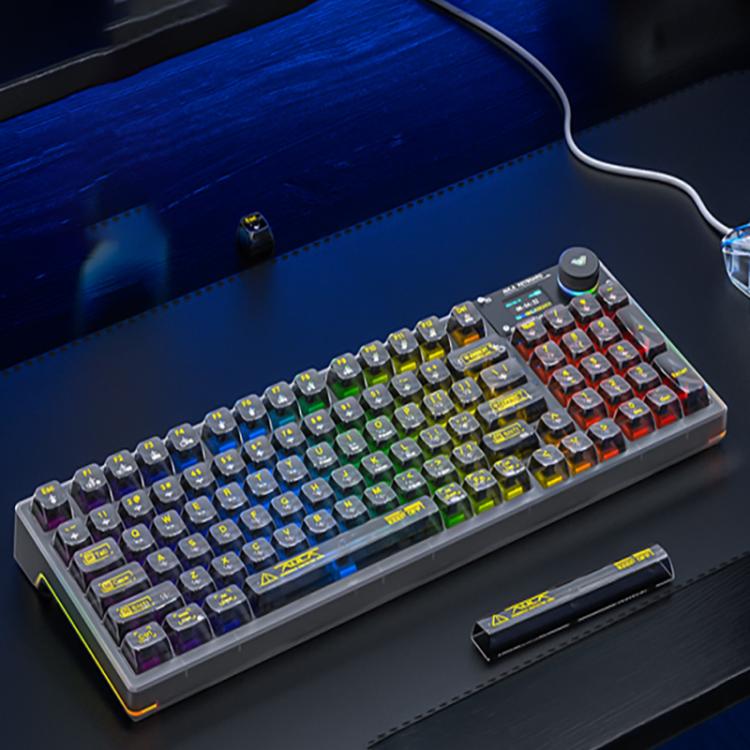 AULA F98Pro V3 99 Keys Wired/2.4G/Bluetooth Three Model RGB Mechanical Keyboard